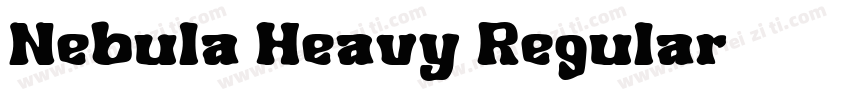 Nebula Heavy Regular字体转换